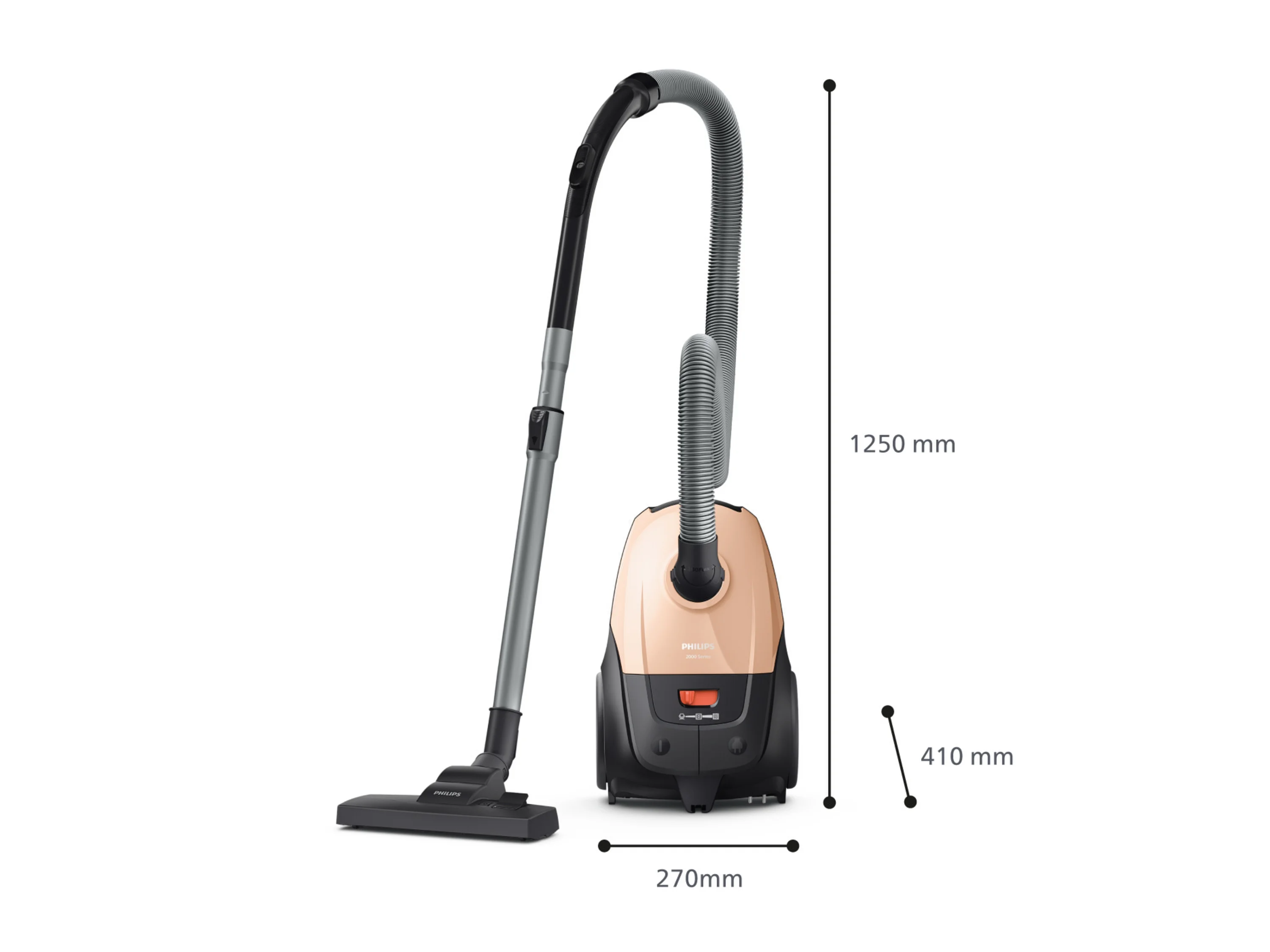 PHILIPS Bodenstaubsauger »2000 Series- XD2152/22«, 3 l – Bild 4 von 4