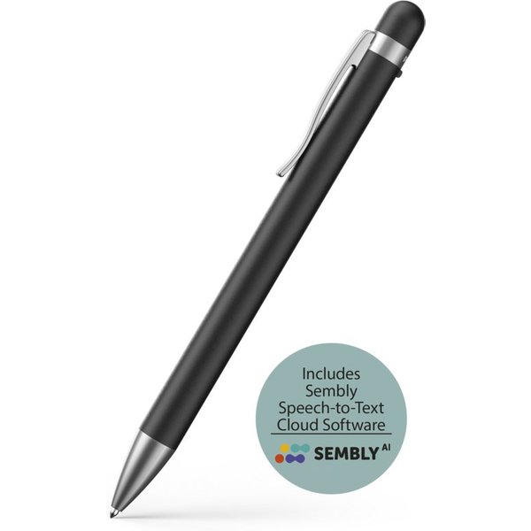 Philips DVT1600 Audio Recorder Pen Digitales Diktiergerät (32GB, PCM, Inkl. Sembly Sprache-zu-Text-Cloud-Software)