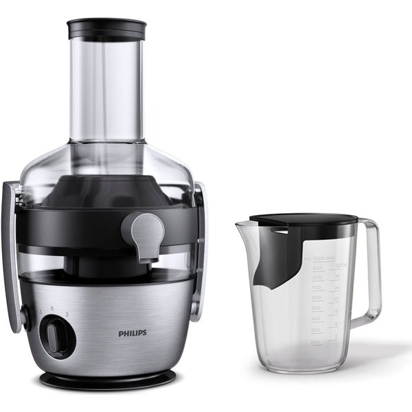 Philips Entsafter HR1921/20 Avance, 1100 W, mit GeoTech Sieb, QuickClean und Vorspülfunktion