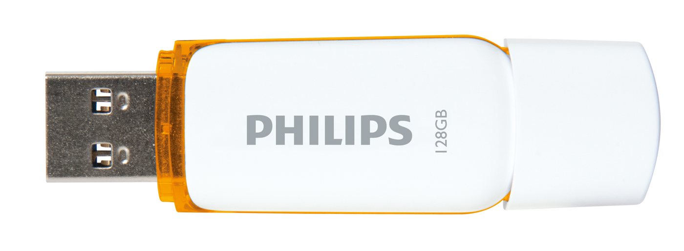 Philips FM12FD70D/00 USB-Stick (USB 2.0, Lesegeschwindigkeit 25,00 MB/s, Sunrise Orange®, 128GB, USB2.0, 2er Pack) – Bild 4 von 5