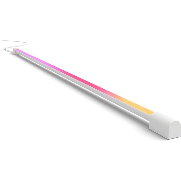 Philips Hue LED Lichtleiste Play Gradient Light Tube 125cm, Abschaltautomatik, Bluetooth, CCT - über Fernbedienung, Dimmfunktion, Farbsteuerung, Farbwechsel, Le