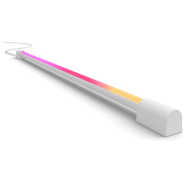 Philips Hue LED Lichtleiste Play Gradient Light Tube schwarz 75cm, Abschaltautomatik, Bluetooth, CCT - über Fernbedienung, Dimmfunktion, Einschlafhilfe, Farbste