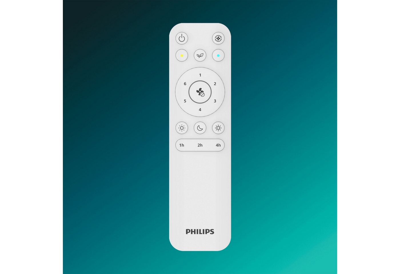 Philips LED Deckenleuchte Bliss 35W DC-Ventilator 28W, einziehbare Rotorblätter, Glitzeroptik, CCT - über Fernbedienung, Dimmer, Dimmfunktion, Ein-/Ausschalter, – Bild 2 von 5