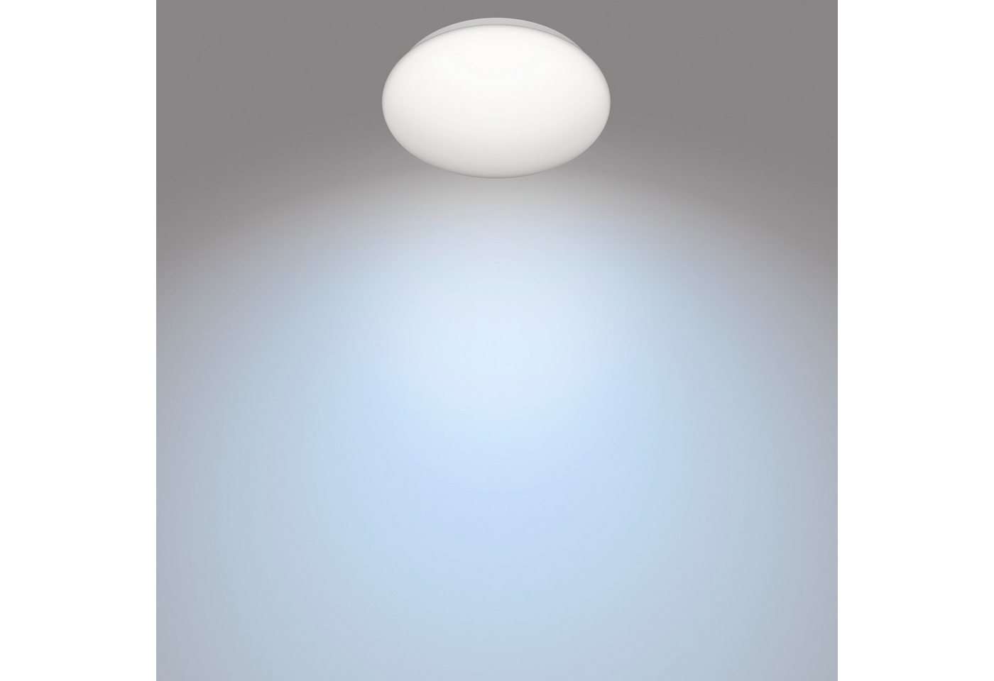 Philips LED Deckenleuchte Moire 17 W 2700 K Weiß, LED fest integriert, Warmweiß – Bild 4 von 5