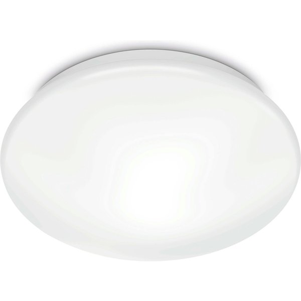 Philips LED Deckenleuchte Moire CL200 36W, 4000 Kelvin, 3800 Lumen, rund 49cm, weiss, LED fest integriert, Neutralweiß