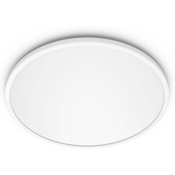Philips LED Deckenleuchte Superslim 3-in-1 LED Leuchte, CL550, 2700K, Dimmfunktion, Memoryfunktion, dimmbar über Fernbedienung, mehrere Helligkeitsstufen, LED f