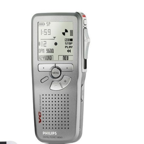 Philips LFH9620 Digital Pocket Memo Diktiergerät DPM9620 Dockingstation SD Card