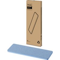 Philips OneUp Ersatzpad XV1882/10 Mikrofaserpad (Mikrofaser, 12x35 cm, 1-tlg., für empfindliche und nicht saugfähige Hartböden (Holzböden) geeignet)