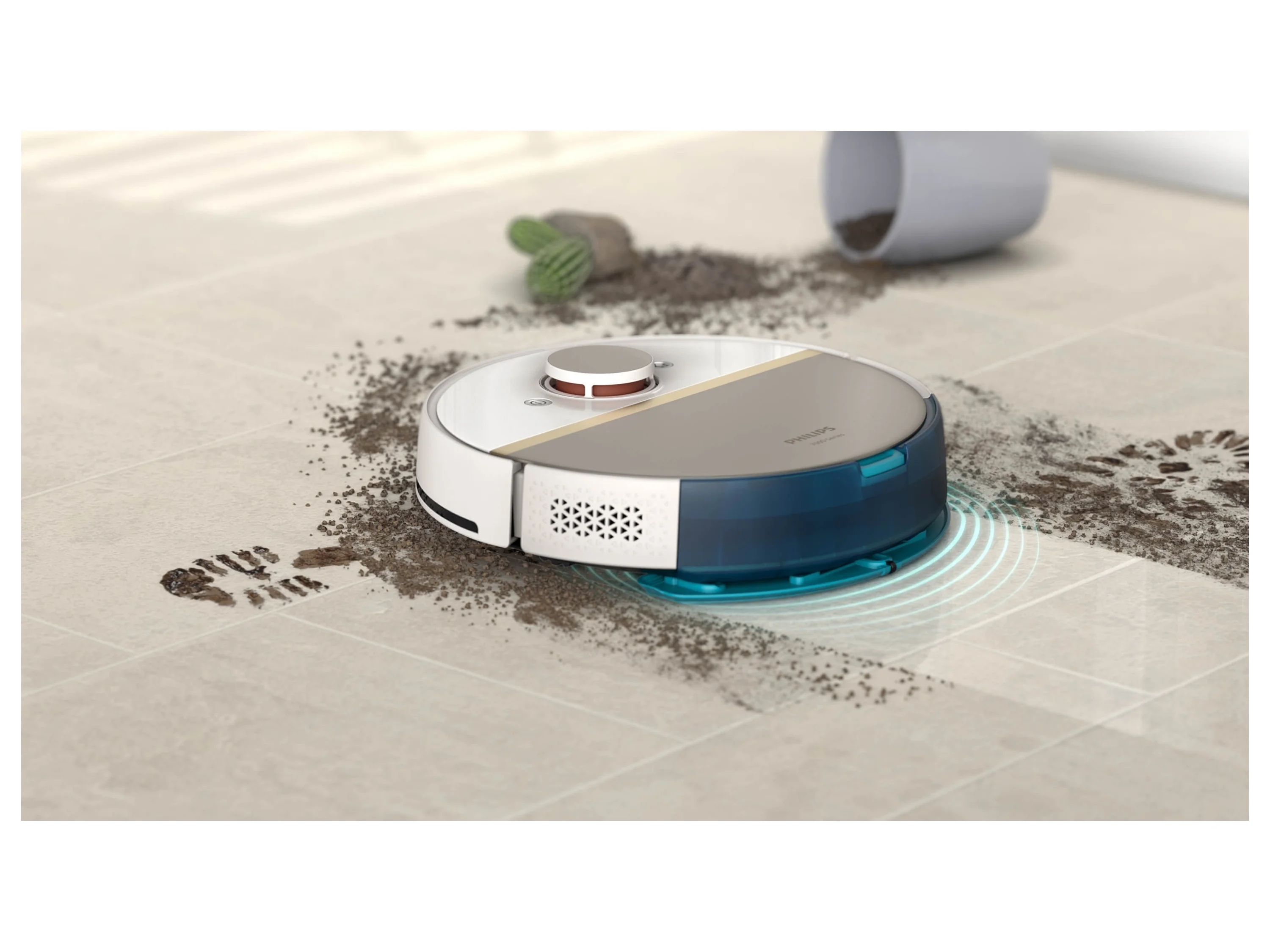 PHILIPS Saug- und Wischroboter (XU7100/02) – Bild 3 von 4