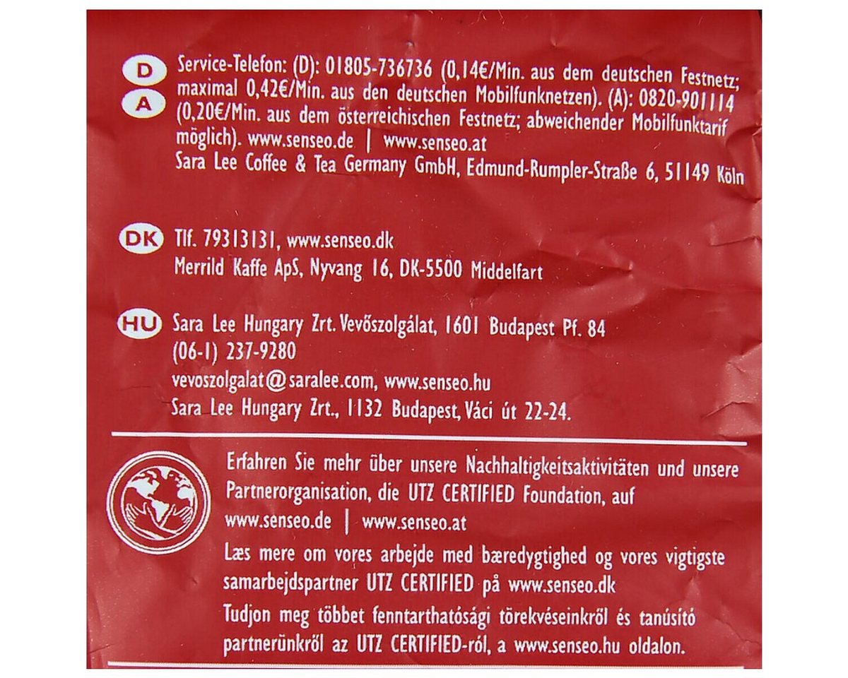 Philips Senseo Kaffee Classic, 16 Pads – Bild 2 von 4