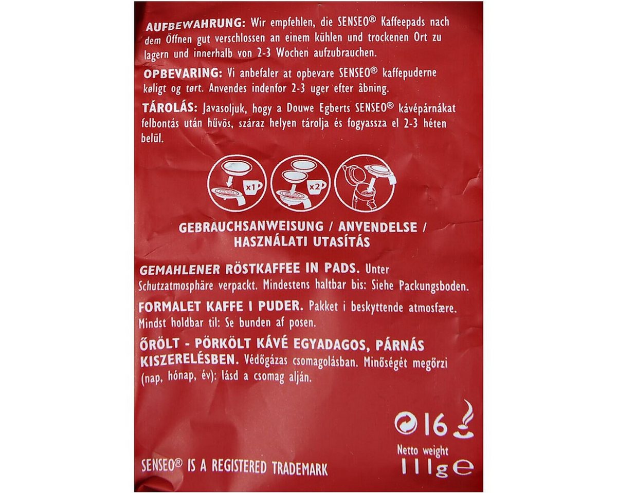 Philips Senseo Kaffee Classic, 16 Pads – Bild 3 von 4