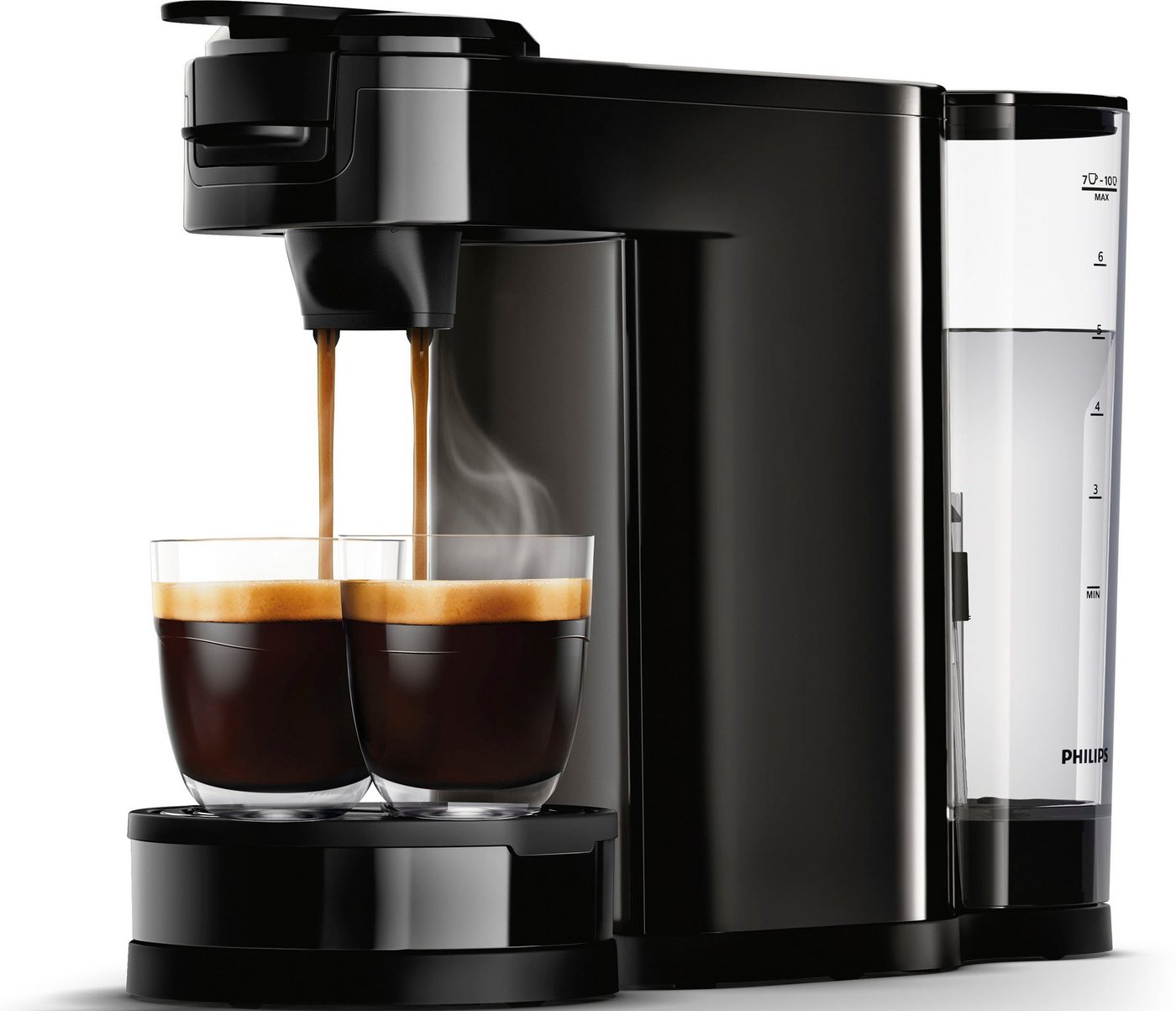 Philips Senseo Kaffeepadmaschine Switch HD6592/64, 2-in-1 Pad und Filterkaffee, 1l Kaffeekanne, 1L Kaffeekanne – Bild 3 von 5