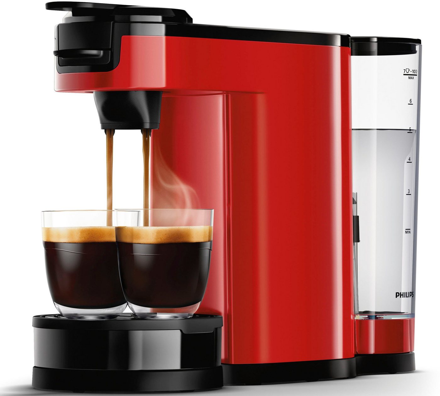 Philips Senseo Kaffeepadmaschine Switch HD6592/84, 2-in-1 Pad und Filterkaffee, 1l Kaffeekanne, 1L Kaffeekanne – Bild 2 von 5