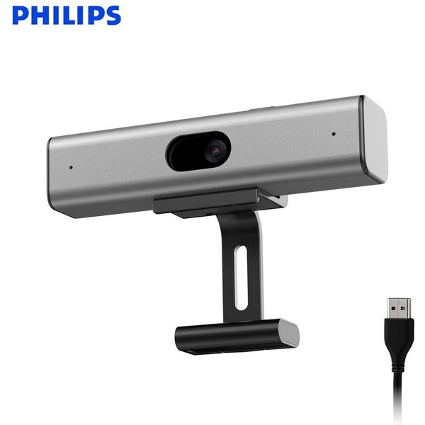 Philips SPL6308, 2K/30FPS/Autofokus/Zwei Mikrofone/Low-Light-Korrektur Webcam (2K, USB, 2K-Auflösung, Autofokus, Sichtschutzabdeckung, zwei Mikrofone)