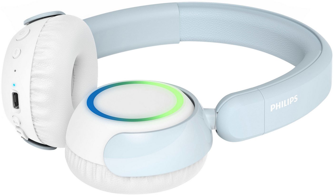Philips TAK4200BL/00 Kinder-Kopfhörer (Multi-Point-Verbindung, integrierte Steuerung für Anrufe und Musik, A2DP Bluetooth, Bluetooth, HFP, AVRCP Bluetooth) – Bild 3 von 3