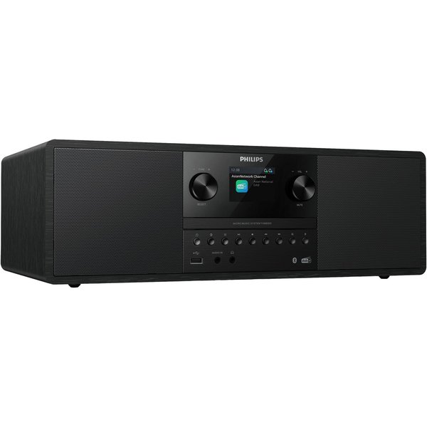Philips TAM6500/10 Stereoanlage (Digitalradio (DAB), Automatische Senderverfolgung, UKW mit RDS, 50 W)
