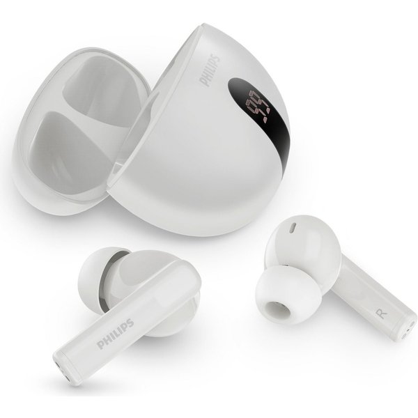 Philips TAT 2520 wireless In-Ear-Kopfhörer (Adaptive Noise-Cancelling, Freisprechfunktion, Multi-Point-Verbindung, Rauschunterdrückung, Sprachsteuerung, kompati