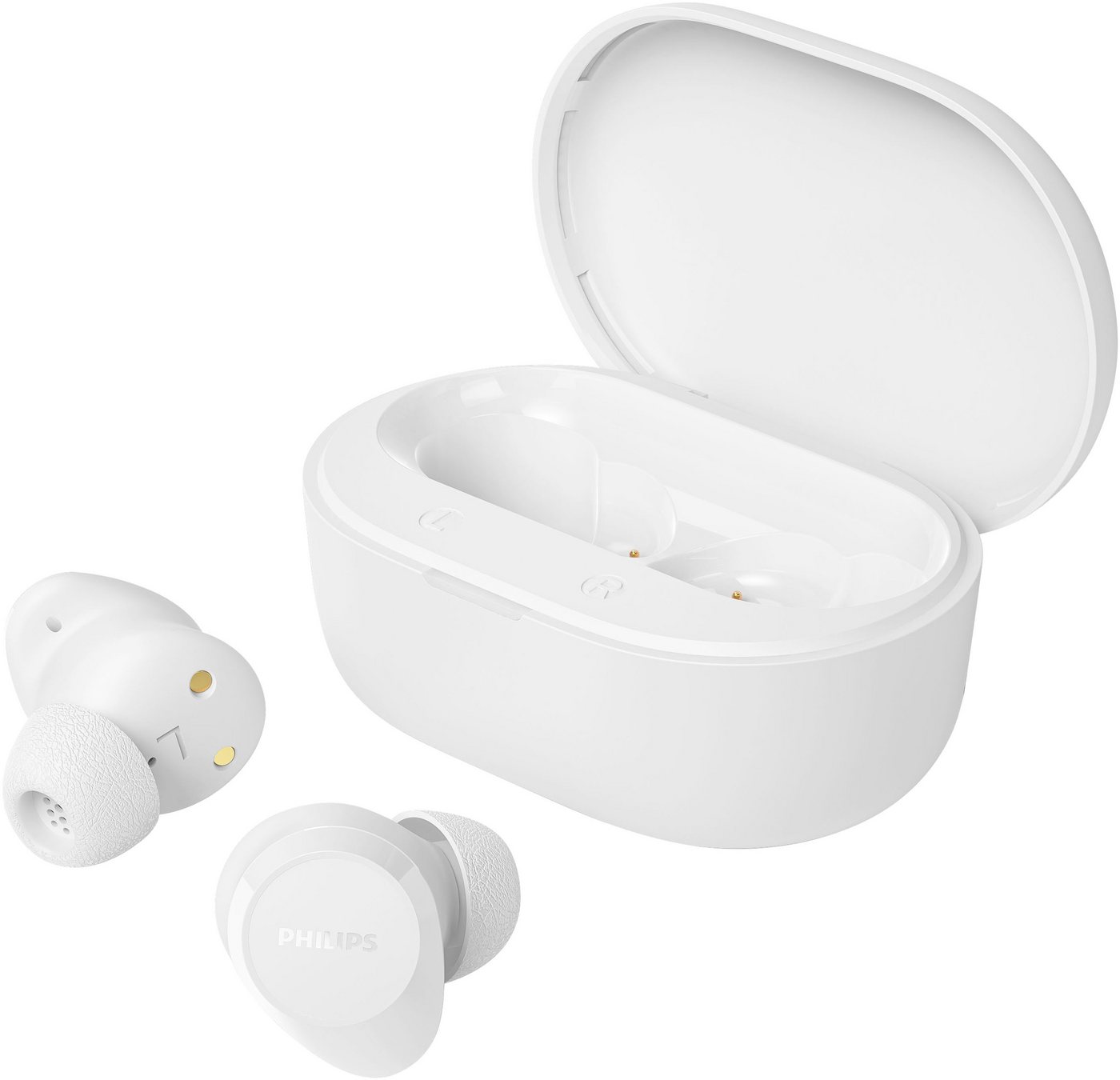Philips TAT1300WT/00 wireless In-Ear-Kopfhörer (Rauschunterdrückung, True Wireless, Google Assistant, Siri, Bluetooth) – Bild 3 von 3