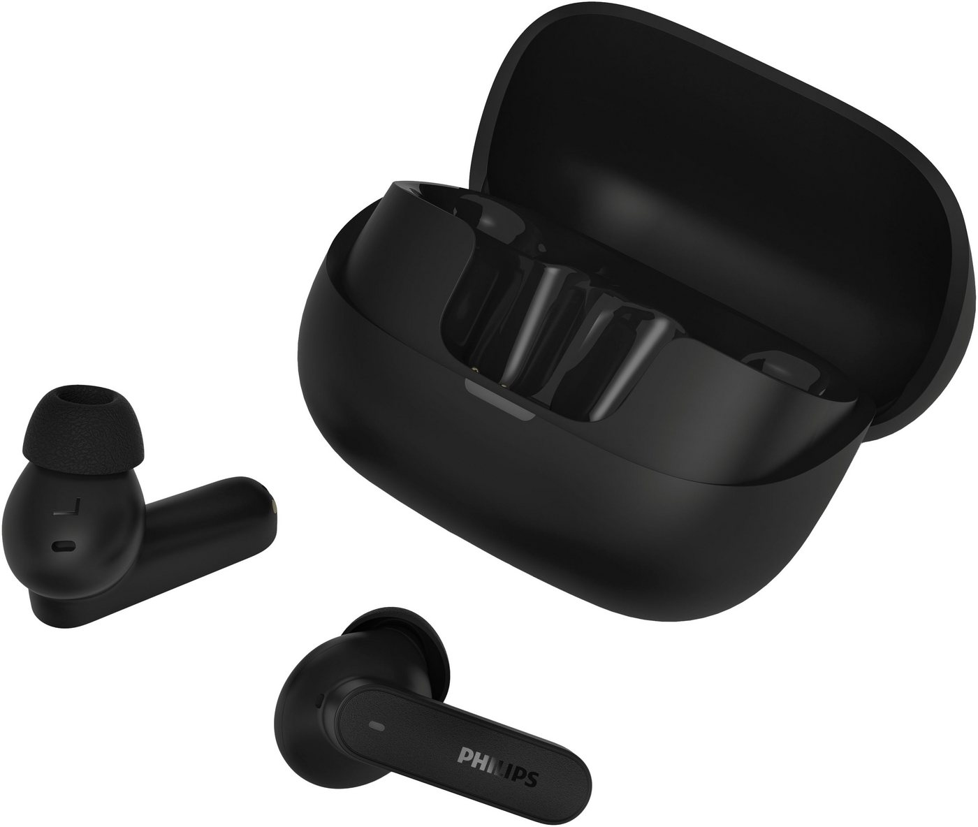 Philips TAT3000BK/00 wireless Kopfhörer (Active Noise Cancelling (ANC), Google Assistant, Siri, Bluetooth) – Bild 3 von 3