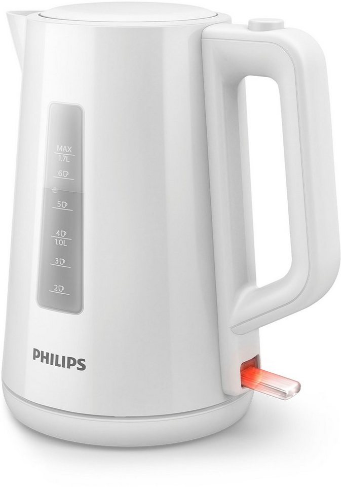Philips Wasserkocher HD9318/00 Serie 3000, 1,7 l, 2200 W, Trockengehschutz – Bild 2 von 5