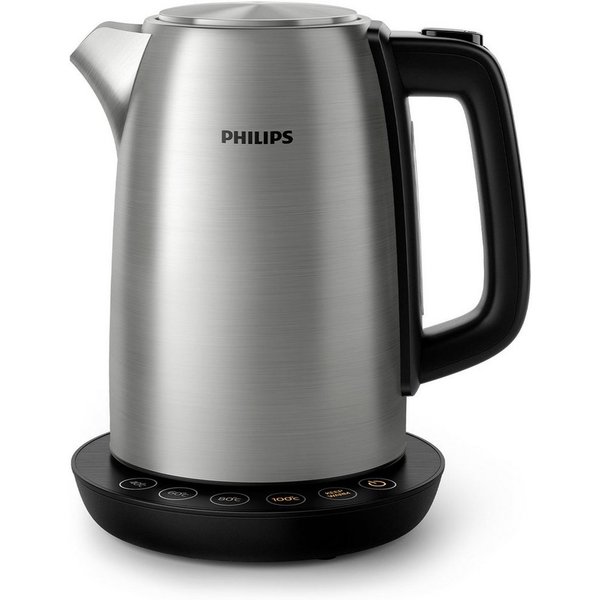 Philips Wasserkocher HD9359/90 Avance Collection, 1,7 l, 2200 W, Trockengehschutz, mit 4 Temperatureinstellungen