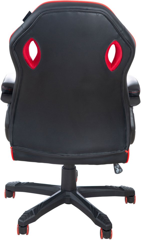 Phoenix Gaming-Stuhl (1 St), rote Absetzungen, Racing Chair – Bild 5 von 5