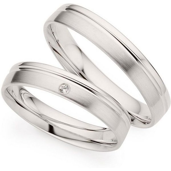 Phönix Trauring Schmuck Geschenk Silber 925 Trauring Ehering LIEBE versch. Varianten, Made in Germany - wahlweise mit oder ohne Brillant