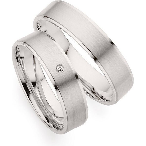 Phönix Trauring Schmuck Geschenk Silber 925 Trauring Ehering LIEBE versch. Varianten, Made in Germany - wahlweise mit oder ohne Brillant