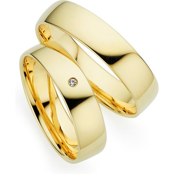 Phönix Trauring Schmuck Partnerring Ehering Verlobungsring Freundschaftsring, Made in Germany - wahlweise mit oder ohne Brillant