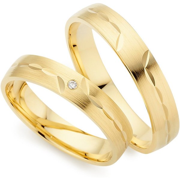 Phönix Trauring Schmuck Partnerring Ehering Verlobungsring Freundschaftsring, Made in Germany - wahlweise mit oder ohne Brillant