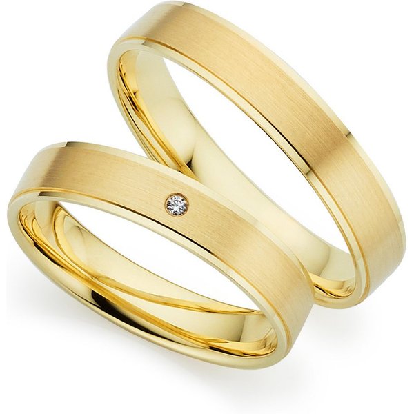 Phönix Trauring Schmuck Partnerring Ehering Verlobungsring Freundschaftsring, Made in Germany - wahlweise mit oder ohne Brillant
