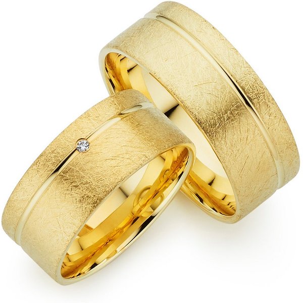Phönix Trauring Schmuck Partnerring Ehering Verlobungsring Freundschaftsring, Made in Germany - wahlweise mit oder ohne Brillant