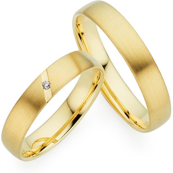 Phönix Trauring Schmuck Partnerring Ehering Verlobungsring Freundschaftsring, Made in Germany - wahlweise mit oder ohne Brillant