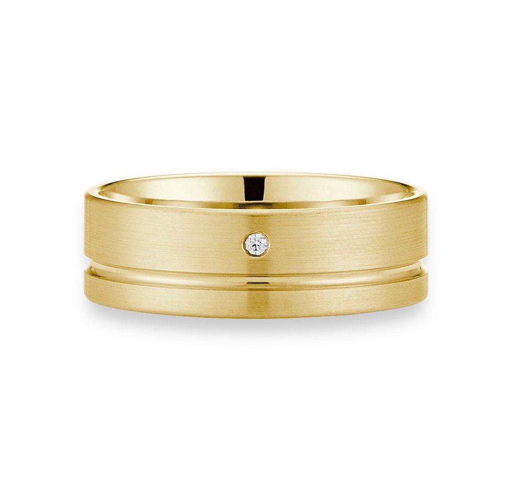 Phönix Trauring Schmuck Partnerring Ehering Verlobungsring Freundschaftsring, Made in Germany - wahlweise mit oder ohne Brillant – Bild 2 von 2