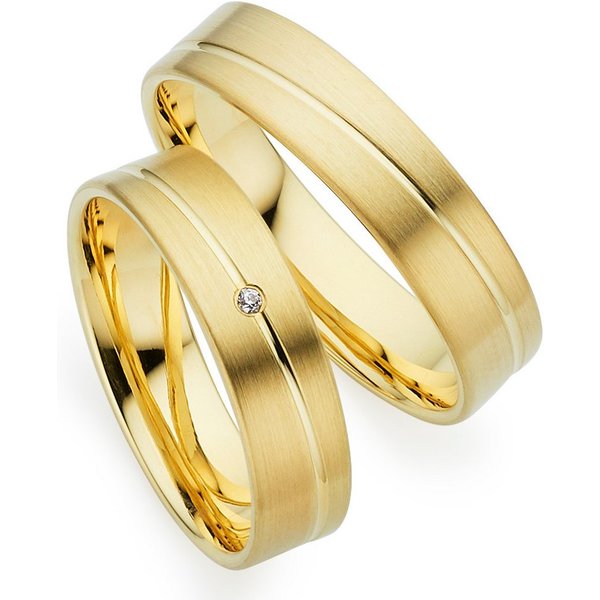 Phönix Trauring Schmuck Partnerring Ehering Verlobungsring Freundschaftsring, Made in Germany - wahlweise mit oder ohne Brillant