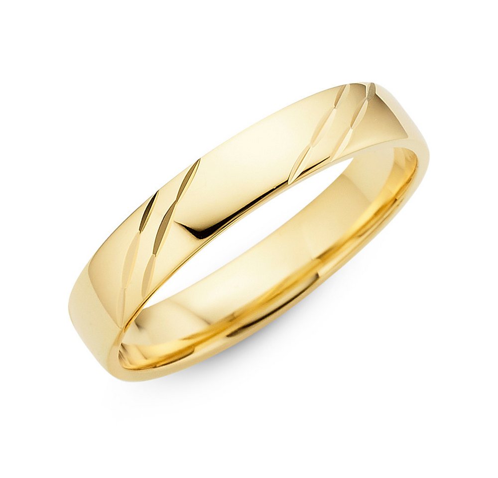 Phönix Trauring Schmuck Partnerring Ehering Verlobungsring Freundschaftsring, Made in Germany - wahlweise mit oder ohne Brillant – Bild 2 von 2