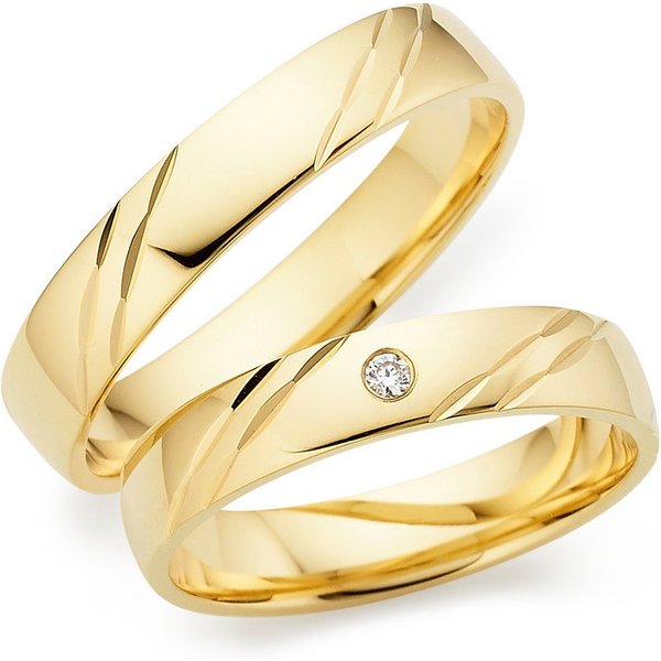Phönix Trauring Schmuck Partnerring Ehering Verlobungsring Freundschaftsring, Made in Germany - wahlweise mit oder ohne Brillant