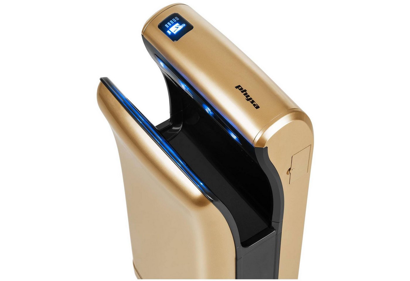 Physa Händetrockner Elektrischer Automatischer Wandhandtrockner 1200 W Golden Airblade, 1200W – Bild 4 von 5