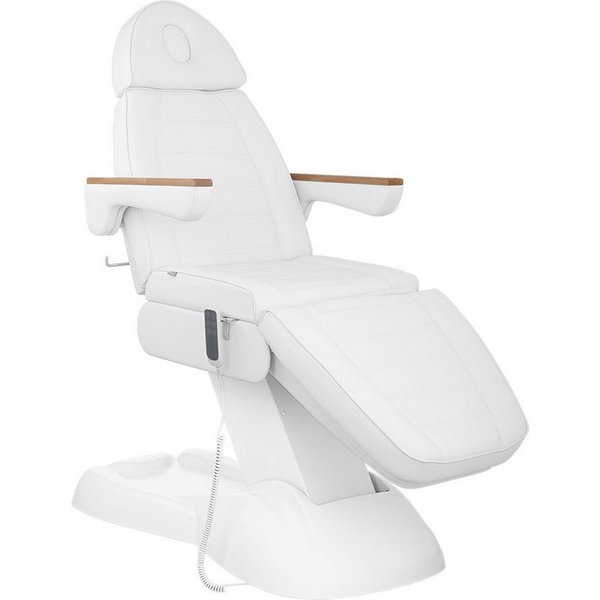 Physa Massageliege Kosmetikliege Massagebett Elektrisch Therapieliege Weiß, Weiß