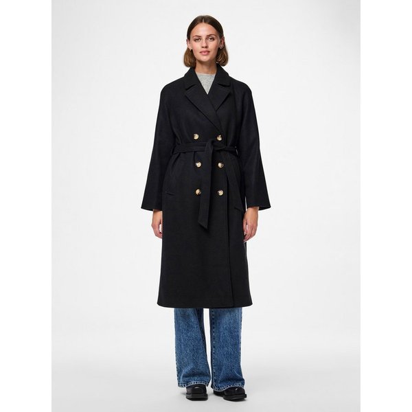 pieces Langmantel PCMARBEL LONG COAT NOOS