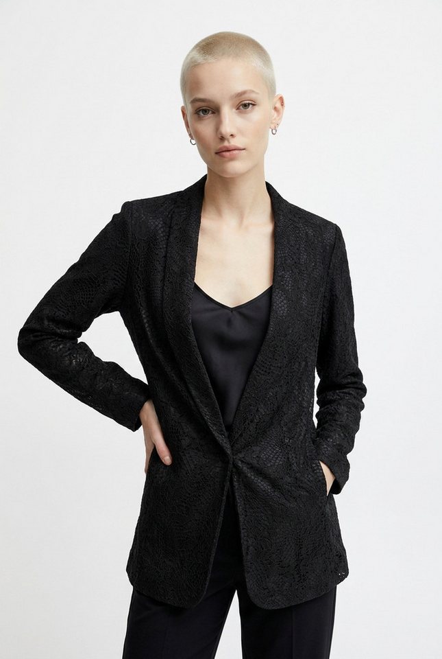 pieces Longblazer PCBOSULLA LACE BLAZER aus Spitze – Bild 2 von 5