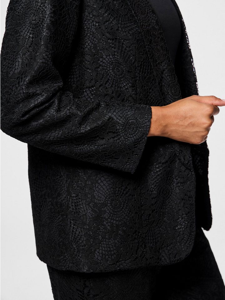 pieces Longblazer PCBOSULLA LACE BLAZER aus Spitze – Bild 3 von 5