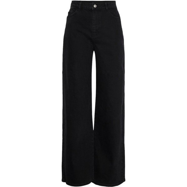 pieces Weite Jeans Selma (1-tlg) Plain/ohne Details
