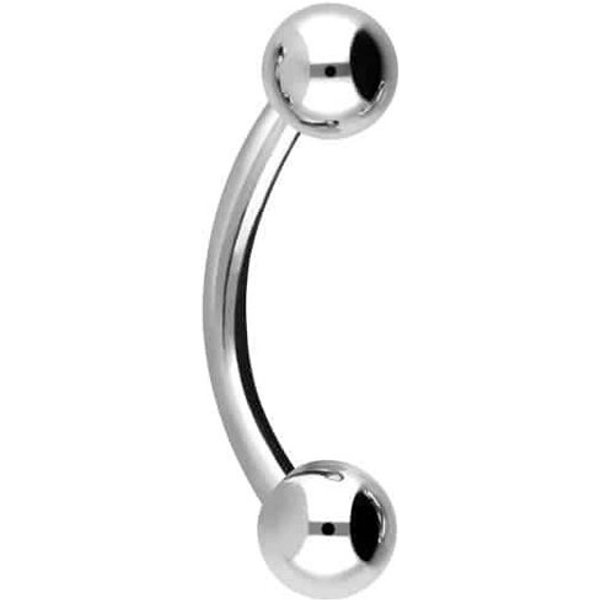 PIERCINGLINE Bauchnabelpiercing Chirurgenstahl Banane (Bananen, 1-tlg)