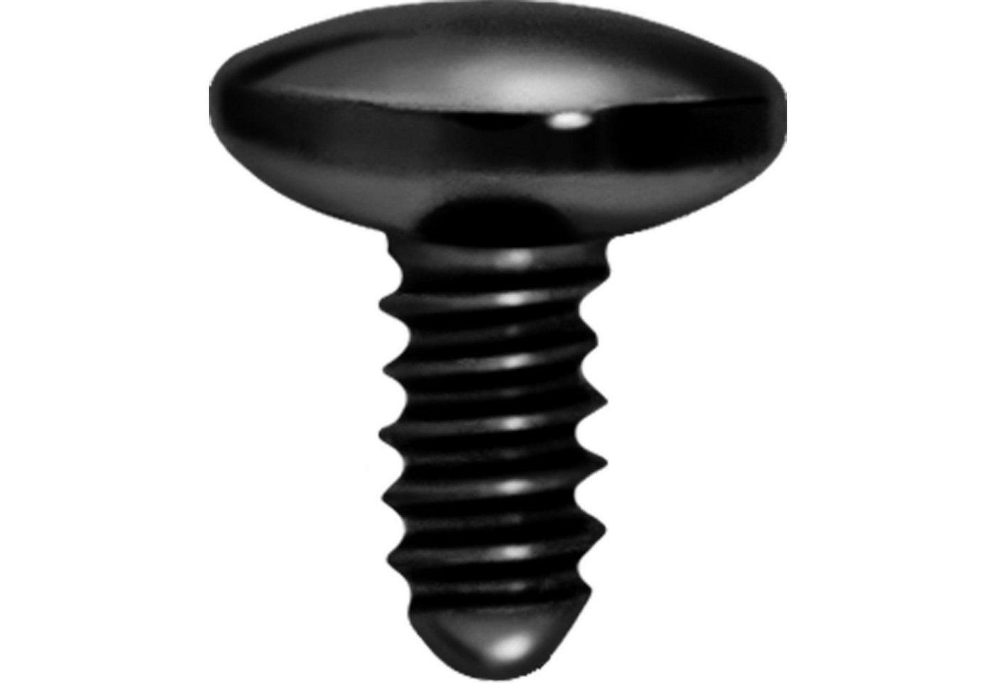 PIERCINGLINE Piercing-Set Titan Schraubdisc mit Außengewinde FLACH (Schraub-Aufsätze, 1-tlg) – Bild 2 von 3