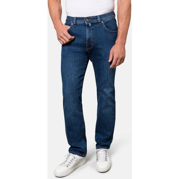 Pierre Cardin 5-Pocket-Jeans DIJON - Denim Klassiker mit bequemer Beinweite
