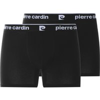 PIERRE CARDIN Herren Boxershorts, 2 Stück (Schwarz, L)