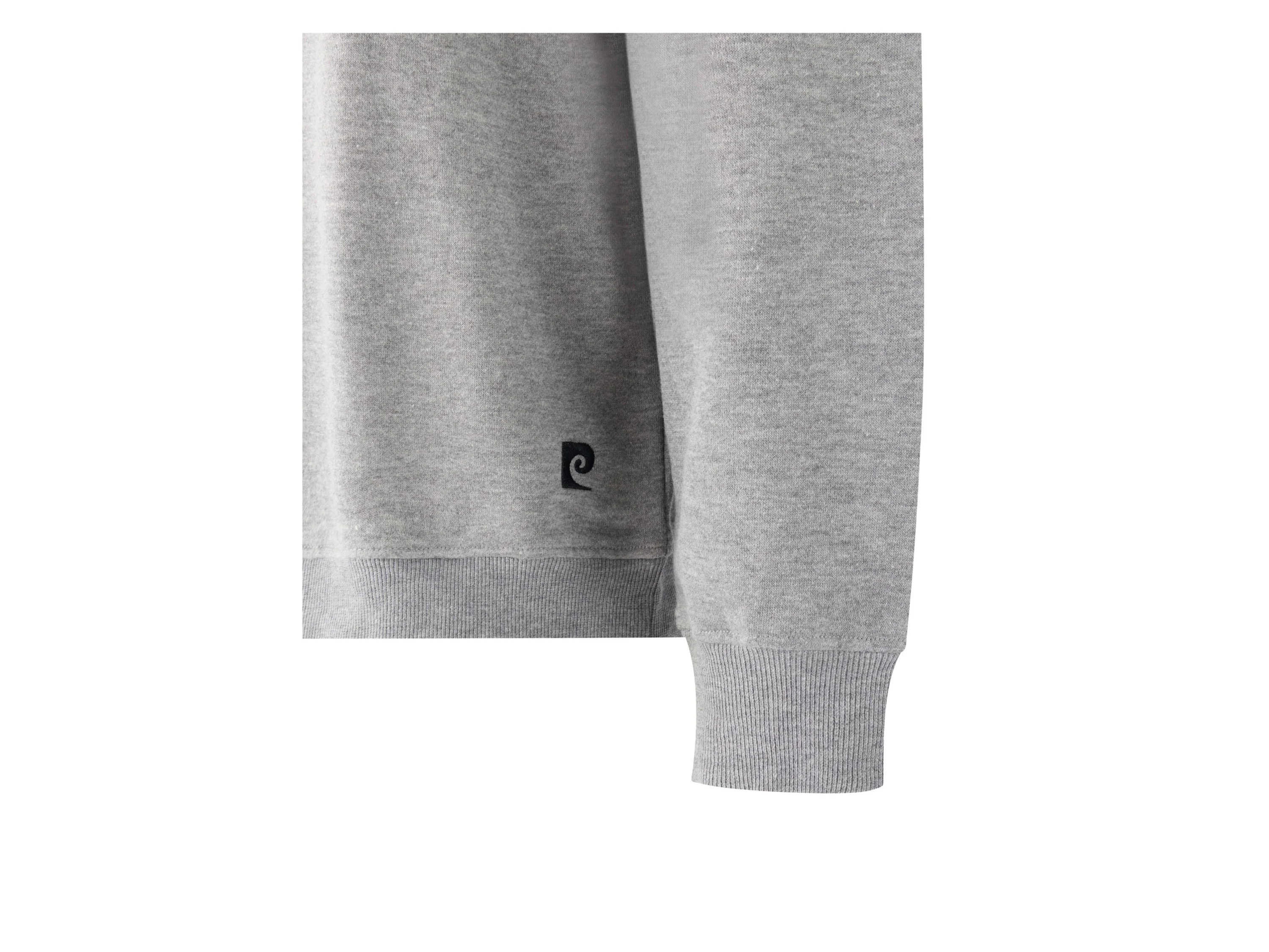PIERRE CARDIN Herren Zip Troyer (graumelange, M) – Bild 3 von 3