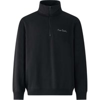 PIERRE CARDIN Herren Zip Troyer (Schwarz, XL)