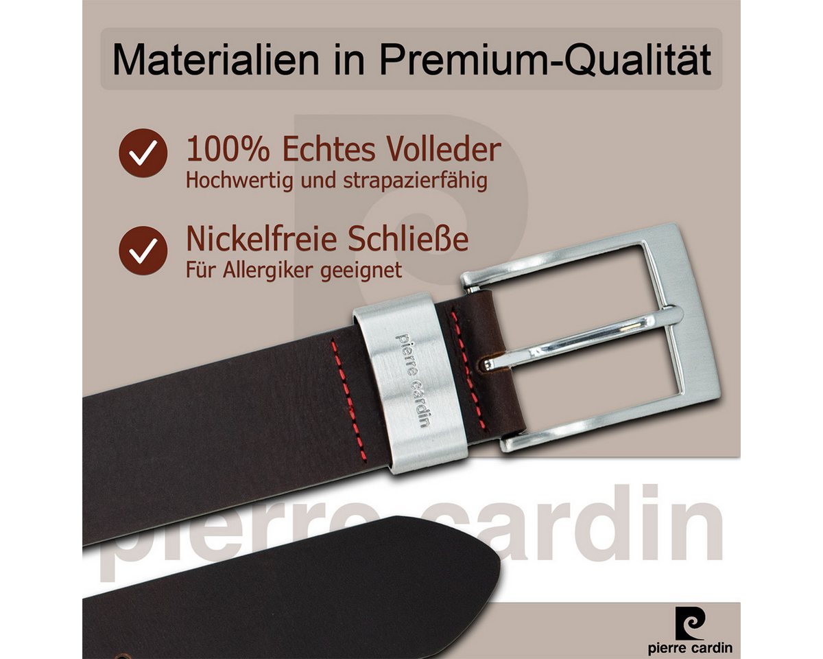 Pierre Cardin Ledergürtel – Bild 5 von 5